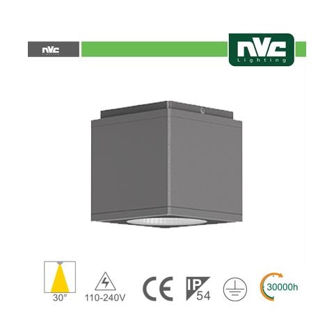 Downlight Cubo Led Ip54 Da Soffitto - 12w 960lm 3000k 85ã‚â° - Foto 1